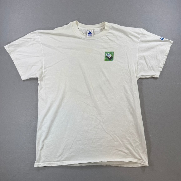 Delta Other - Vintage Intel Pentium 3 T-Shirt Mens XL White Tech Graphic Processor Computer